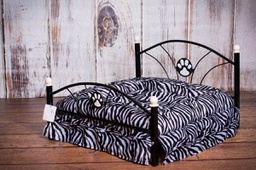[152856] CAMA C/ RESPALDAR HUELLITAS LINEA BUDAPEST - PER-ROS