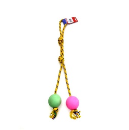 [231402] PELOTA DE GOMA MEDIANA SOGA ALPINA 8MMX70CM S602 - PETS PLAST