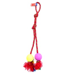 [231405] PELOTA DE GOMA GRANDE SOGA ALPINA 15MMX75CM S605 - PETS PLAST