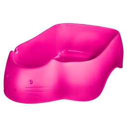 [66171] LITERA CAJA SANITARIA FORMA DE GATO ROSA - SANREMO