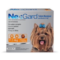 [10956] NEXGARD "P" TABLETA MAST. 2 - 4KG - MERIAL