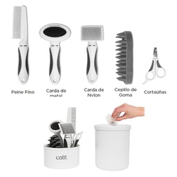 [840000] GROOMING KIT PARA PELO CORTO - CAT IT