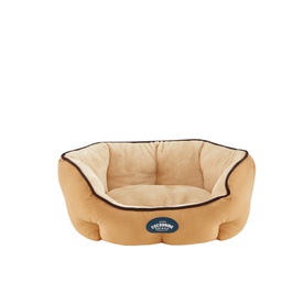 [11025] EMIR CAMA REDONDA MEDIUM BEIGE 61x46 cm.-630024